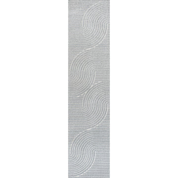 Skagen Minimalist Curve Geometric Area Rug